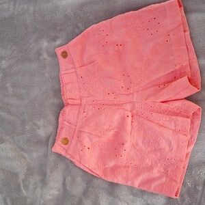 Pink summer shorts